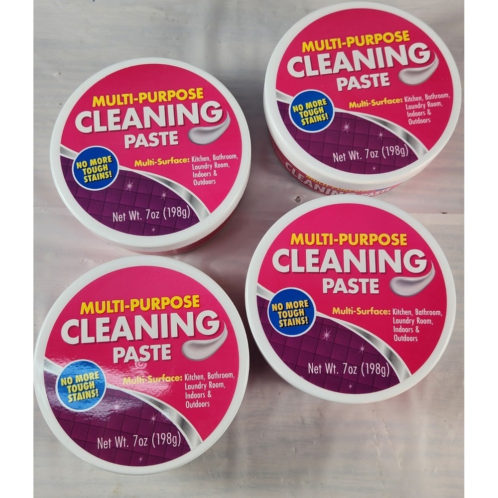 Amazing Stuff! Cleans‎ EVERYTHING!  4 Gen Pink Multi-Purpose Cleaning Pastes 7oz